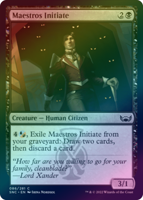 Maestros Initiate (Foil) (SNC)