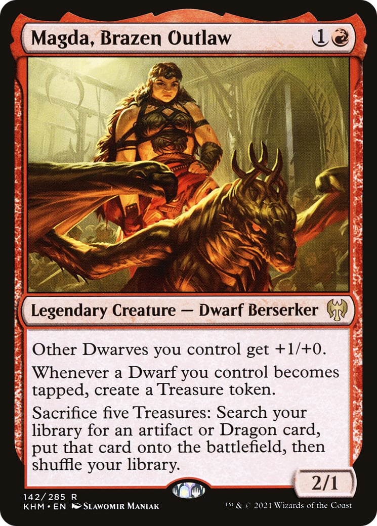 Magda, Brazen Outlaw – Kaldheim 142 – Magic: The Gathering single card | Lichcards Image principale du produit