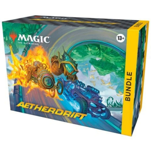 Magic Aetherdrift Bundle - gesloten doos met 9 Play Boosters en 40 basislanden | Lichcards
