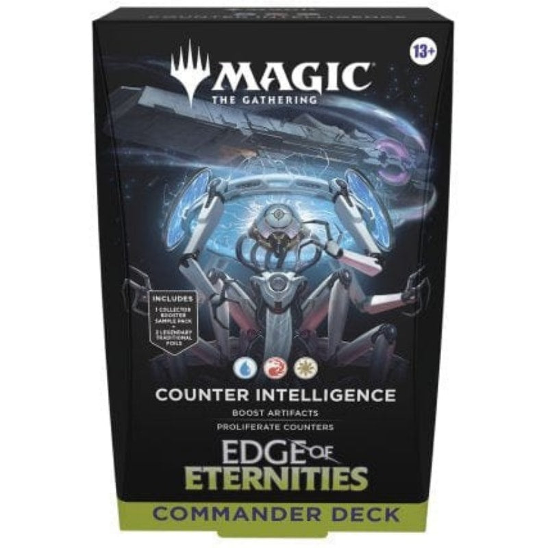 Magic Edge of Eternities Commander Deck Counter Intelligence - gesloten doos van het Jeskai-deck | Lichcards Immagine principale del prodotto