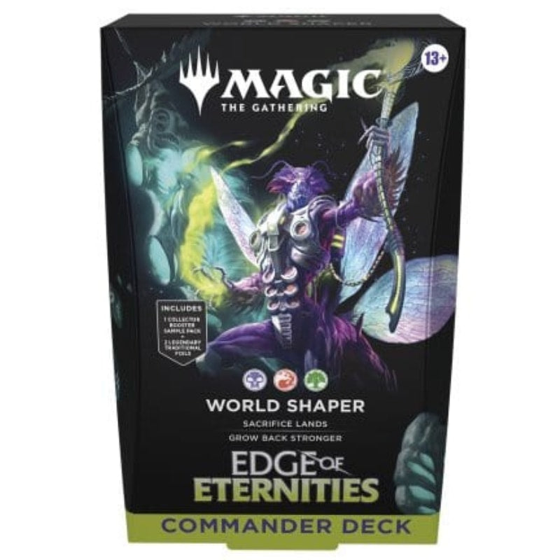 Magic Edge of Eternities Commander Deck World Shaper - gesloten doos van het Jund-deck | Lichcards Imagen principal del producto