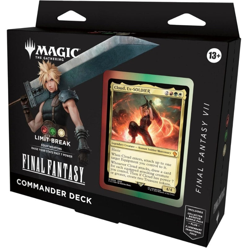 Magic Final Fantasy VII Commander Deck Limit Break - gesloten doos van het Naya-deck | Lichcards Immagine principale del prodotto