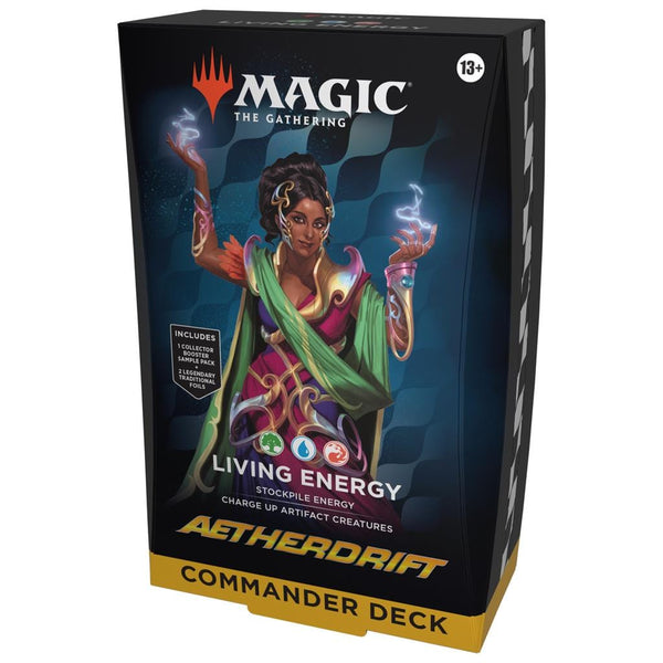 Magic Aetherdrift Commander Deck Living Energy, gesloten doos