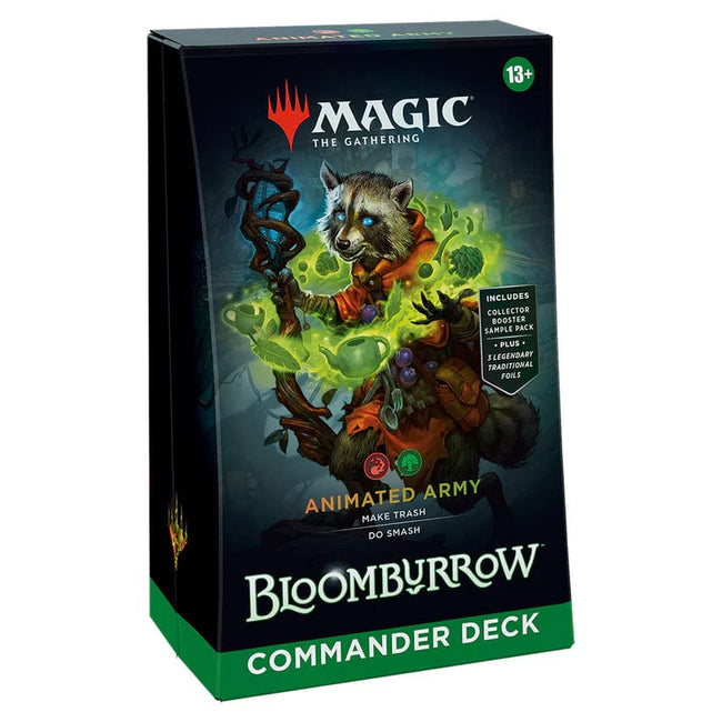 Magic: The Gathering - Bloomburrow Commander deck: Animated Army 195166257181 Hover Image