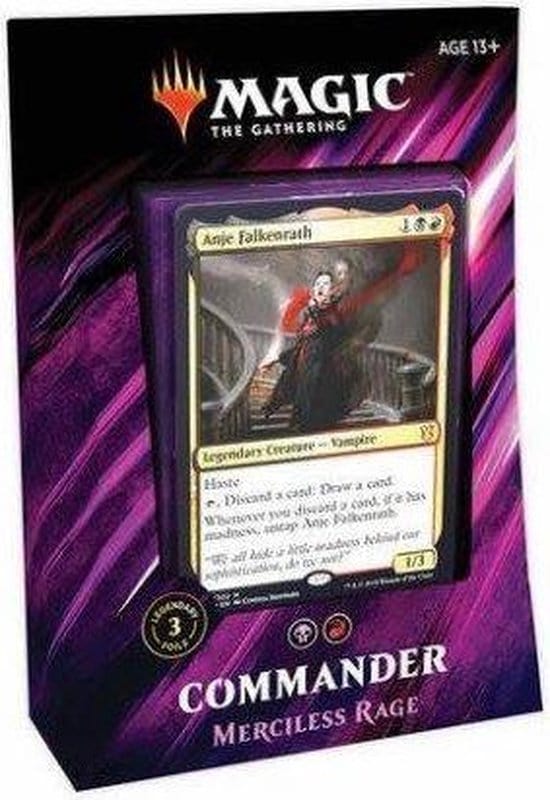 Magic The Gathering: Commander 2019 Merciless Rage 0630509892624