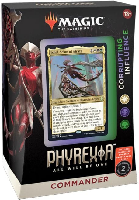 Magic The Gathering: Commander Deck Phyrexia: All Will Be One - Corrupting Influence 195166185514