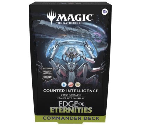 Magic: The Gathering - Edge of Eternities Commander Deck: Counter Intelligence 0195166286396