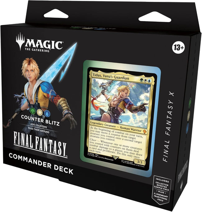 Magic: The Gathering Final Fantasy X Commander-deck: Counter Blitz 0195166270999 Hover Image