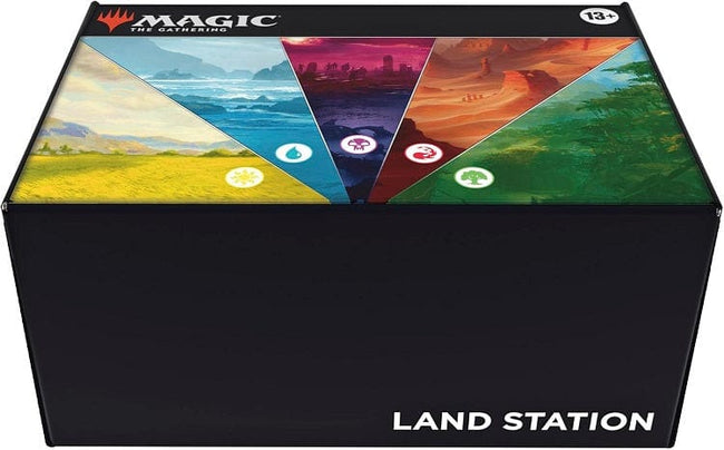 Magic: The Gathering Land Station (400 Basic Land Cards) 195166291369 Hover Image