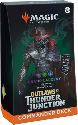 Magic: the Gathering - Outlaws of Thunder Junction Commander Deck Grand Larceny 0195166252483