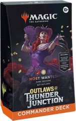 Magic: the Gathering - Outlaws of Thunder Junction Commander Deck Most Wanted 0195166252483