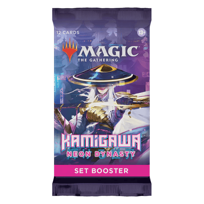 Magic The Gathering Set Booster Kamigawa: Neon Dynasty 0195166104973 Hover Image