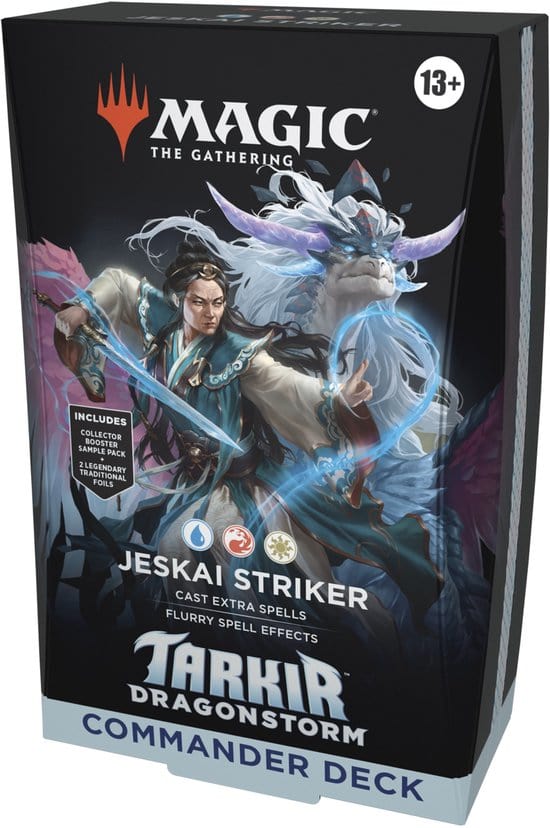 Magic: The Gathering - Tarkir: Dragonstorm Commander Deck - Jeskai Striker 195166288123 Hover Image