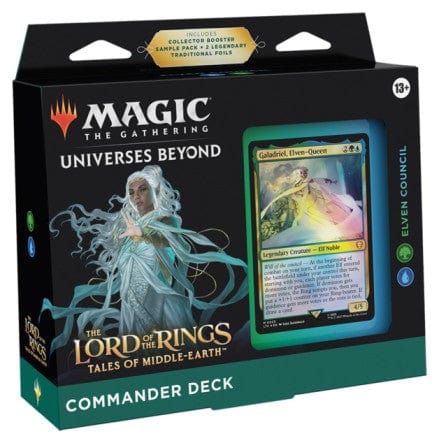 Magic The Gathering The Lord of the Rings: Tales of Middle Earth Commander Deck Elven Council 4251736819060