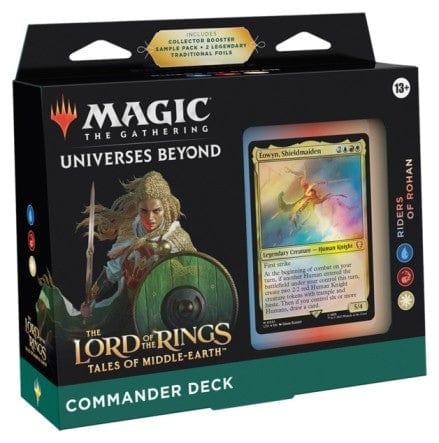 Magic The Gathering The Lord of the Rings: Tales of Middle Earth Commander Deck Riders of Rohan 4251736819084 Image principale du produit