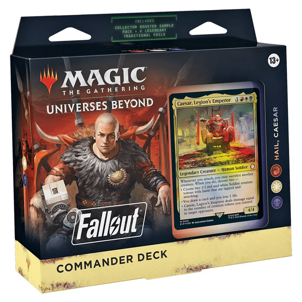 Magic: the Gathering Universes Beyond - Fallout Commander Deck: Hail, Caesar 195166228532 Imagen principal del producto