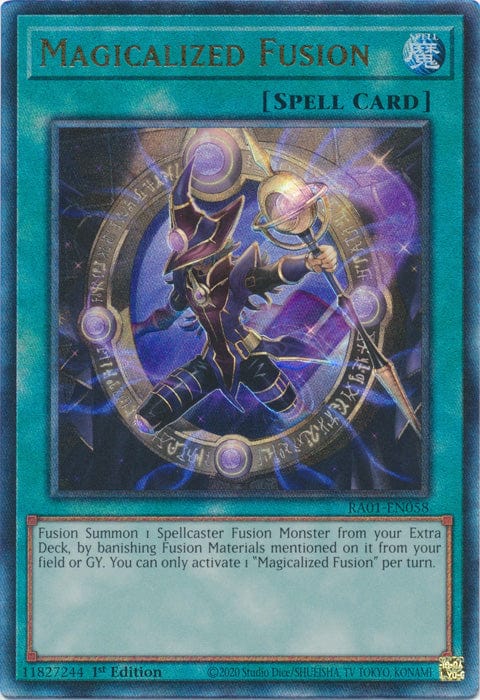 Magicalized Fusion (PUR) - RA01-EN058 - Prismatic Ultimate Rare - 1st Edition