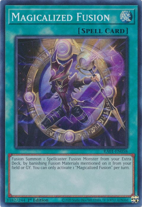 Magicalized Fusion - RA01-EN058 - Super Rare - 1st Edition