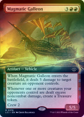 Magmatic Galleon - Extended Art (Foil) (LCI)