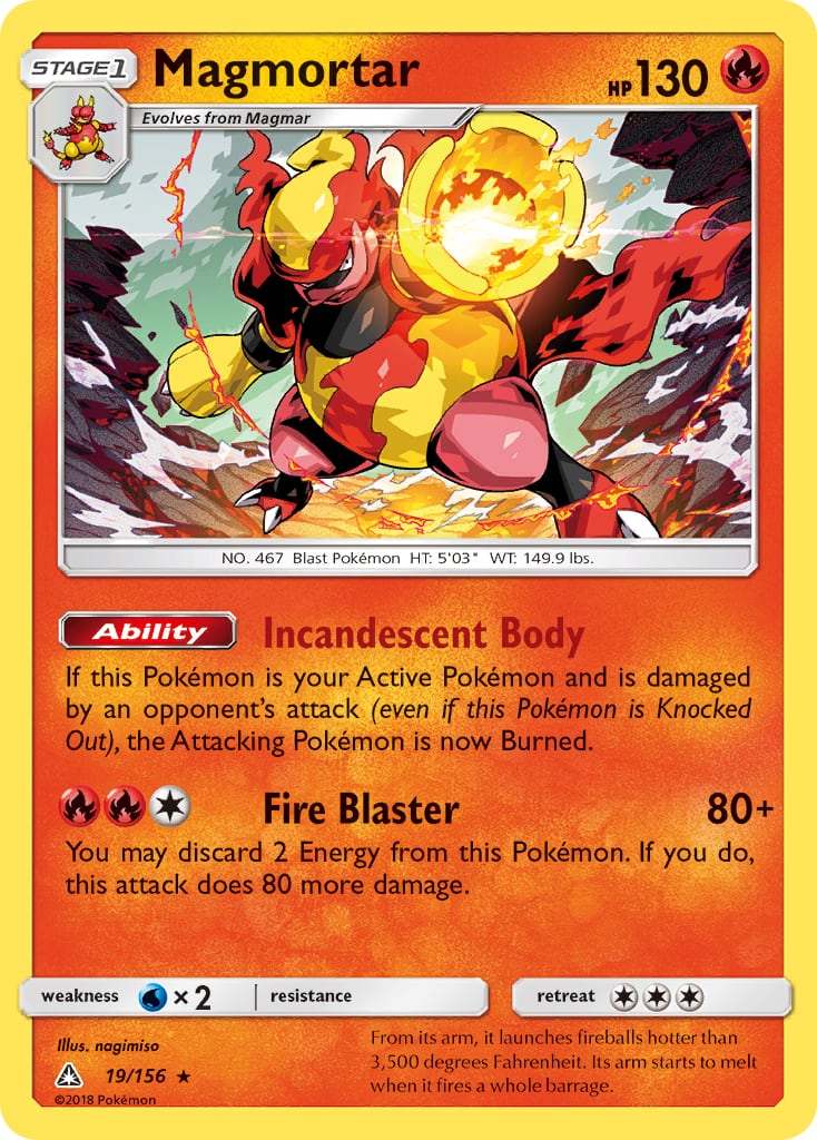 Magmortar – Ultra Prism 19 – Pokémon TCG single card | Lichcards Immagine principale del prodotto