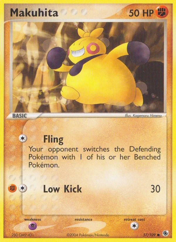 Makuhita – EX Ruby & Sapphire 57 – Pokémon TCG single card | Lichcards Hoofdafbeelding
