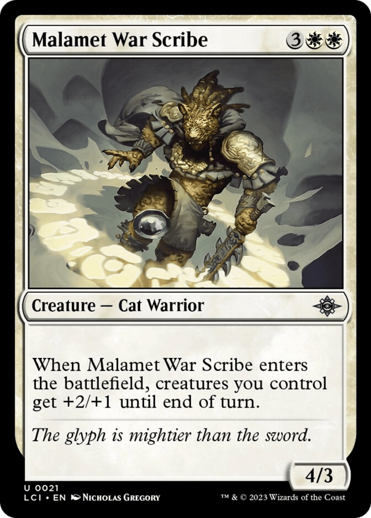 Malamet War Scribe (LCI)