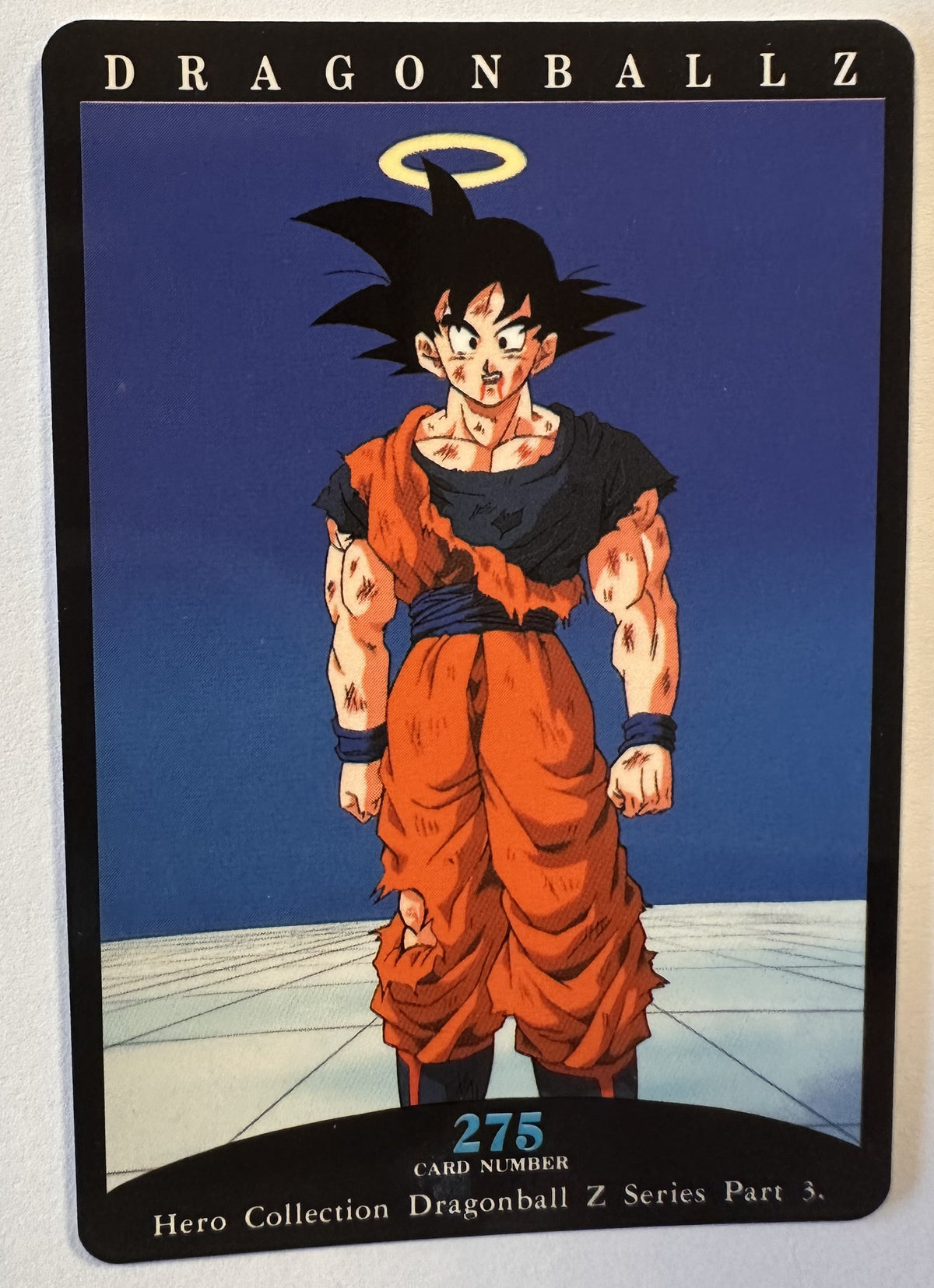 Voorzijde – Son Goku – Halo [275] – Amada Hero Collection Part 3 (1995)