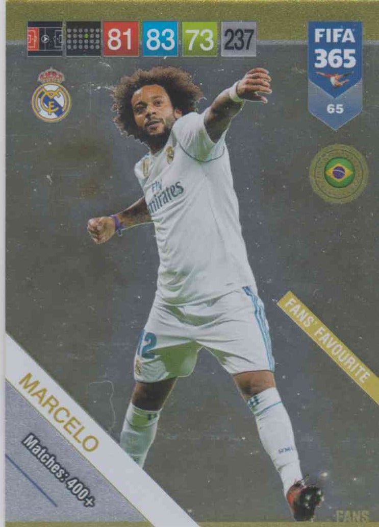 Marcelo - FIFA 365: 2019 Adrenalyn XL Fans' Favourite #65 - Near Mint