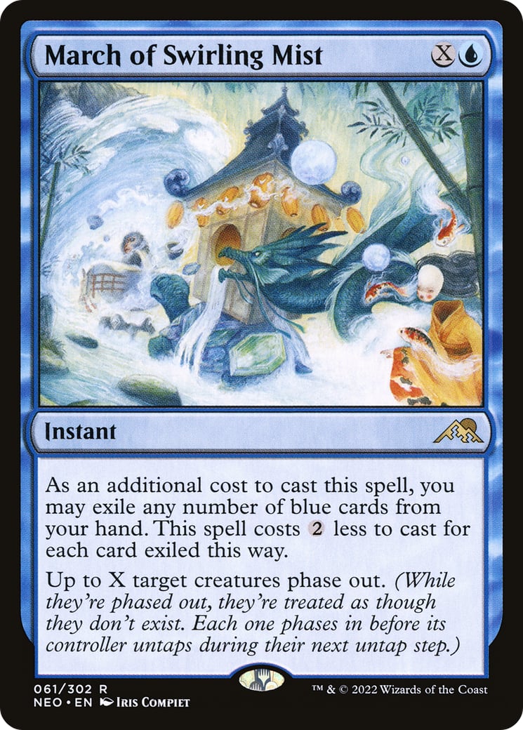 March of Swirling Mist – Kamigawa: Neon Dynasty 61 – Magic: The Gathering single card | Lichcards Immagine principale del prodotto