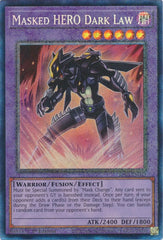 Masked HERO Dark Law (PCR) - RA01-EN025 - Prismatic Collector's Rare - 1st Edition