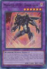 Masked HERO Dark Law - RA01-EN025 - Super Rare - 1st Edition