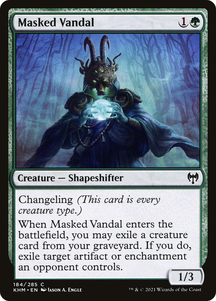 Masked Vandal – Kaldheim 184 – Magic: The Gathering single card | Lichcards Main image