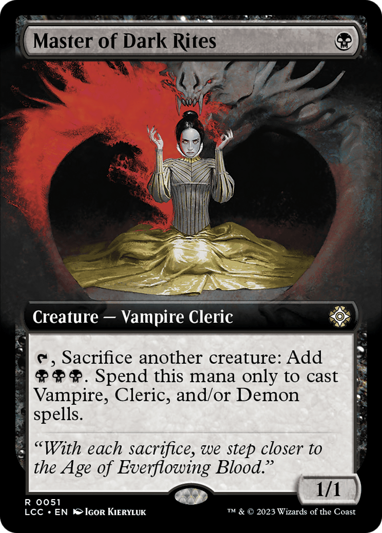 Master of Dark Rites - Extended Art (LCC)