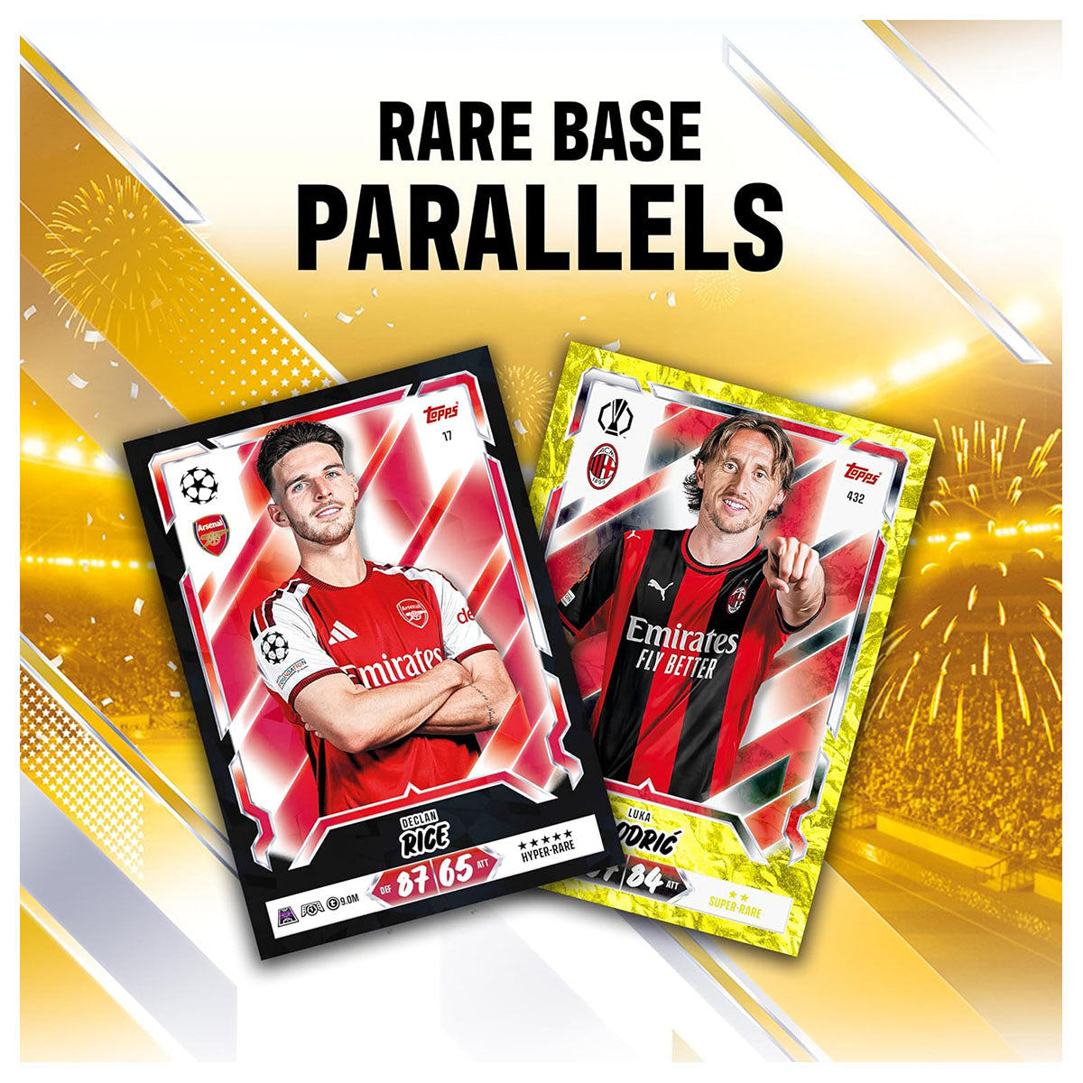 Rare Base Parallel-kaarten uit Match Attax 2026/27
