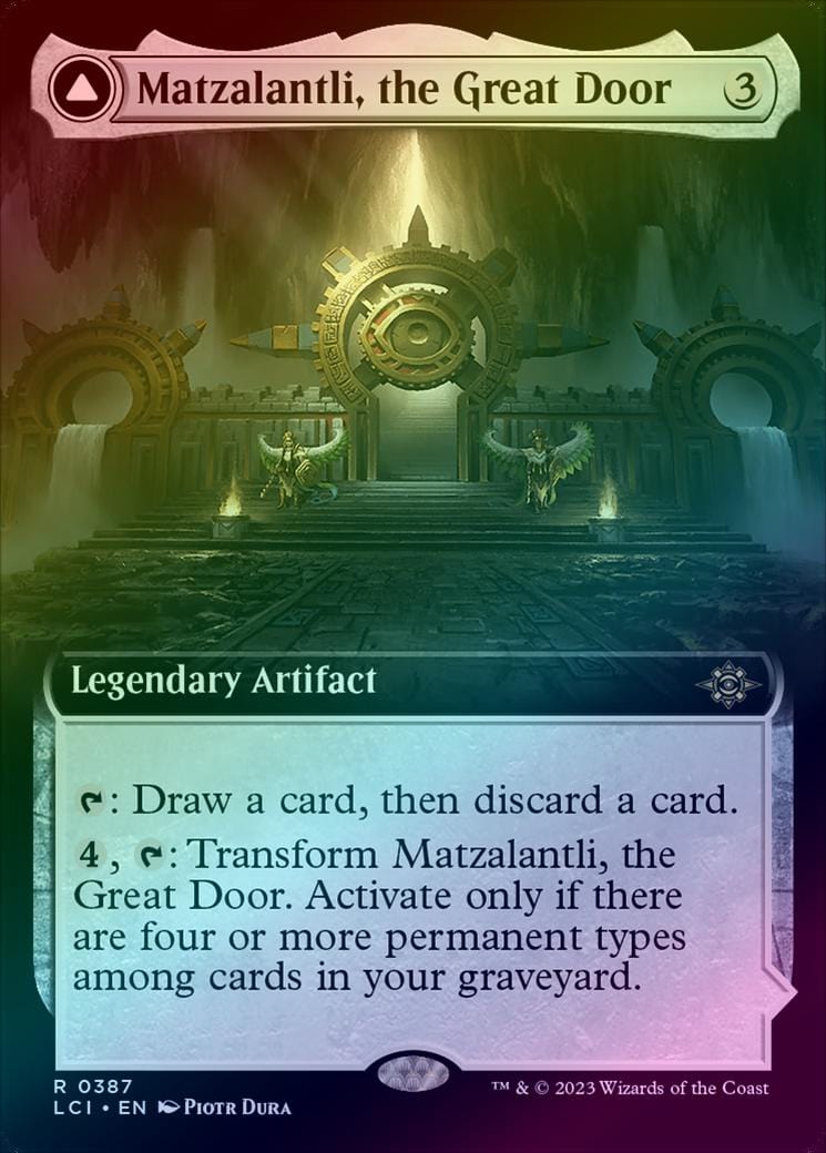 Matzalantli, the Great Door // The Core - Extended Art (Foil) (LCI)