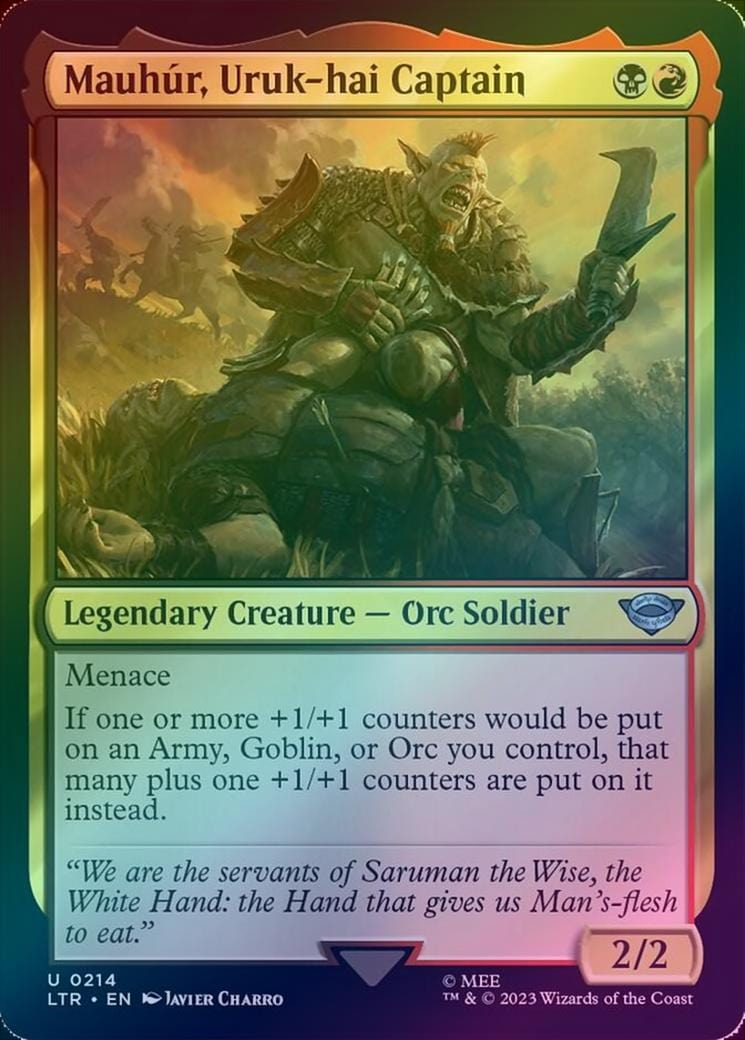 Mauhur, Uruk-hai Captain (Foil) (LTR)