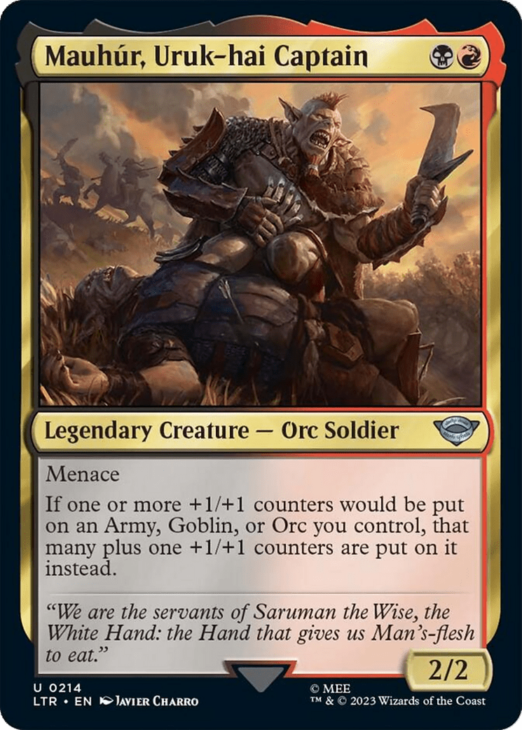 Mauhur, Uruk-hai Captain (LTR)