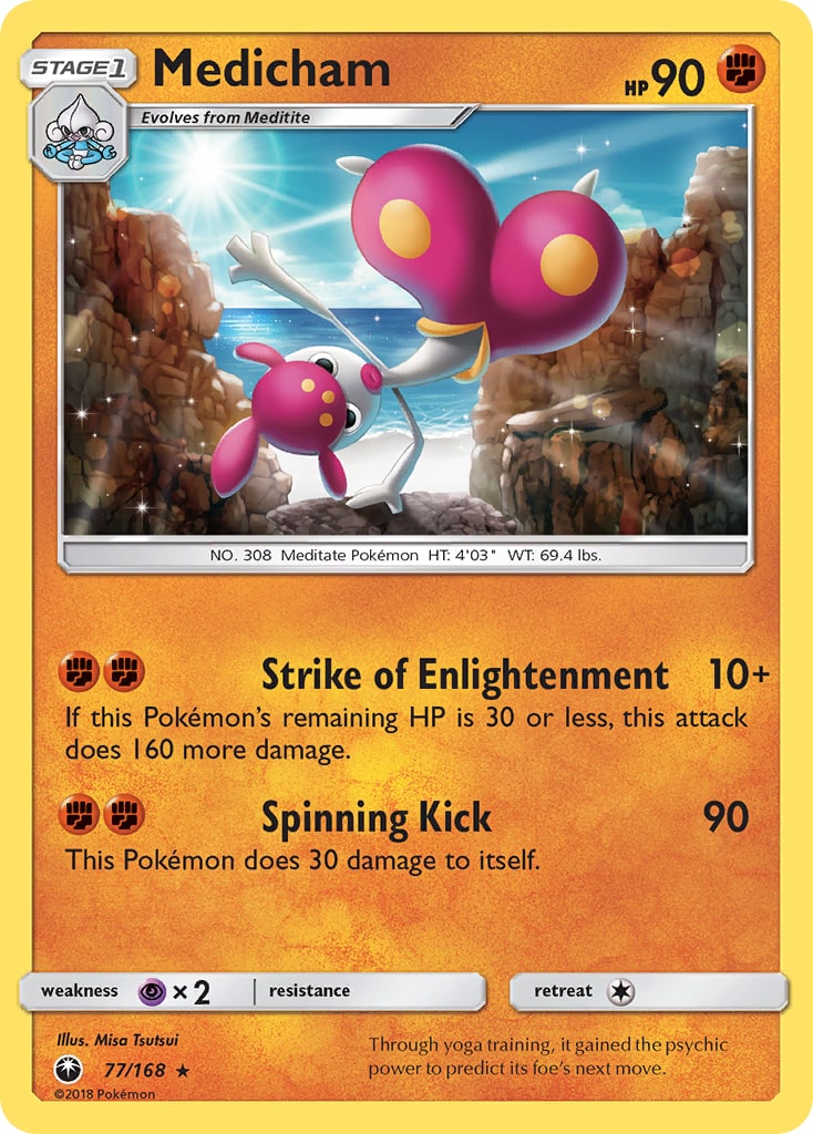 Medicham – Celestial Storm 77 – Pokémon TCG single card | Lichcards