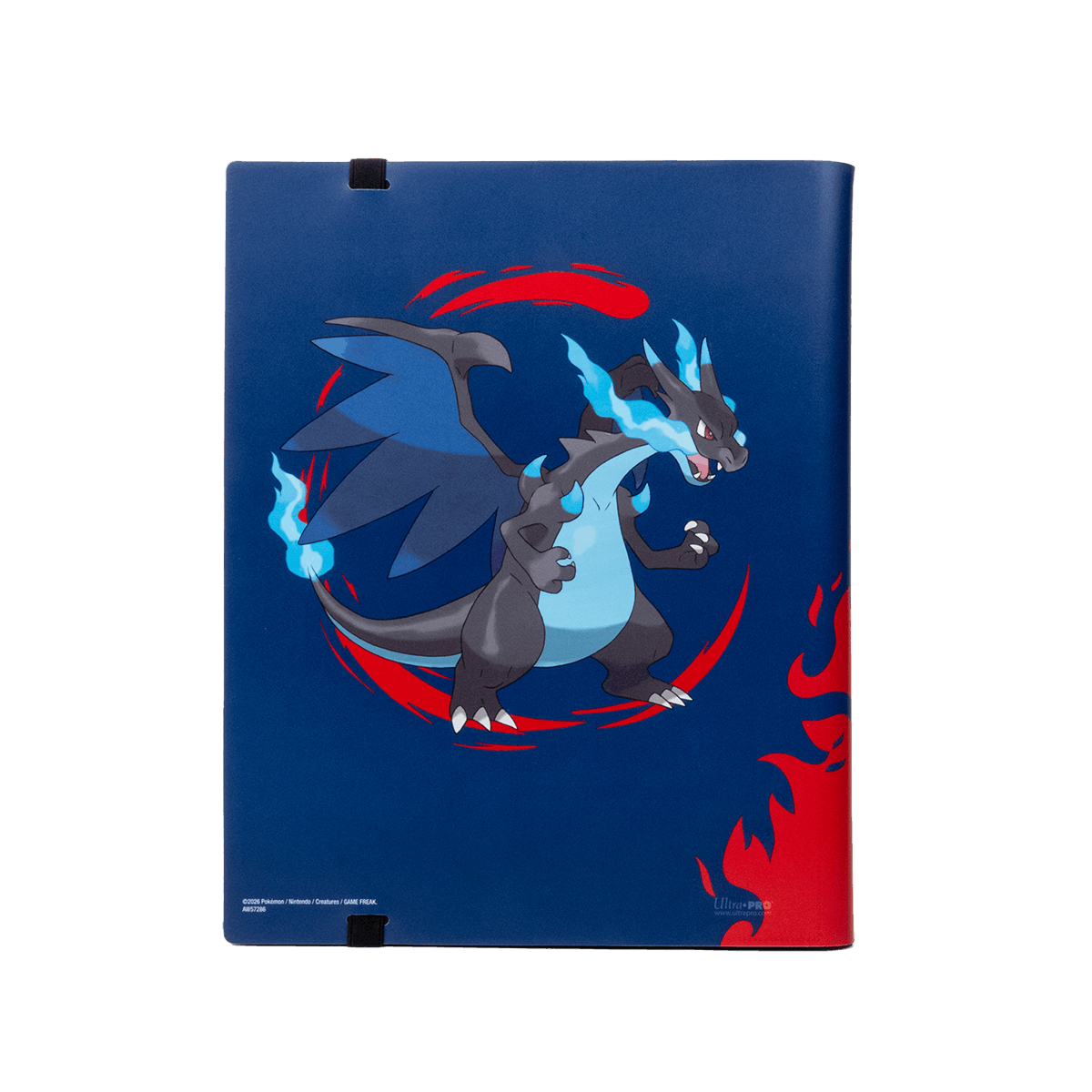 Achterkant met Mega Charizard X van Ultra PRO 9-Pocket PRO-Binder