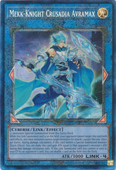 Mekk-Knight Crusadia Avramax (PCR) - RA01-EN044 - Prismatic Collector's Rare - 1st Edition