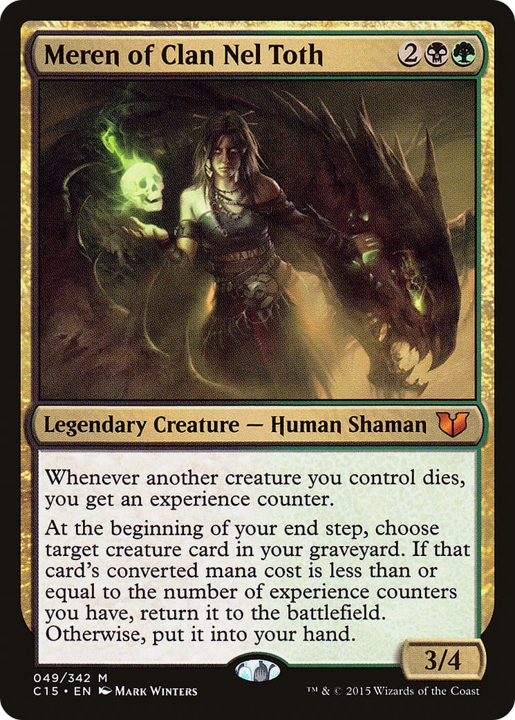 Meren of Clan Nel Toth – Commander 2015 49 – Magic: The Gathering single card | Lichcards Hoofdafbeelding