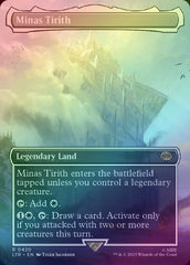 Minas Tirith - Borderless Scene (Foil) (LTR)