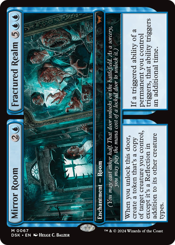Mirror Room // Fractured Realm – Duskmourn: House of Horror 67 – Magic: The Gathering single card | Lichcards Immagine principale del prodotto