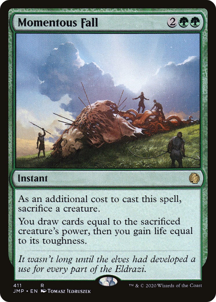 Momentous Fall – Jumpstart 411 – Magic: The Gathering single card | Lichcards Hoofdafbeelding