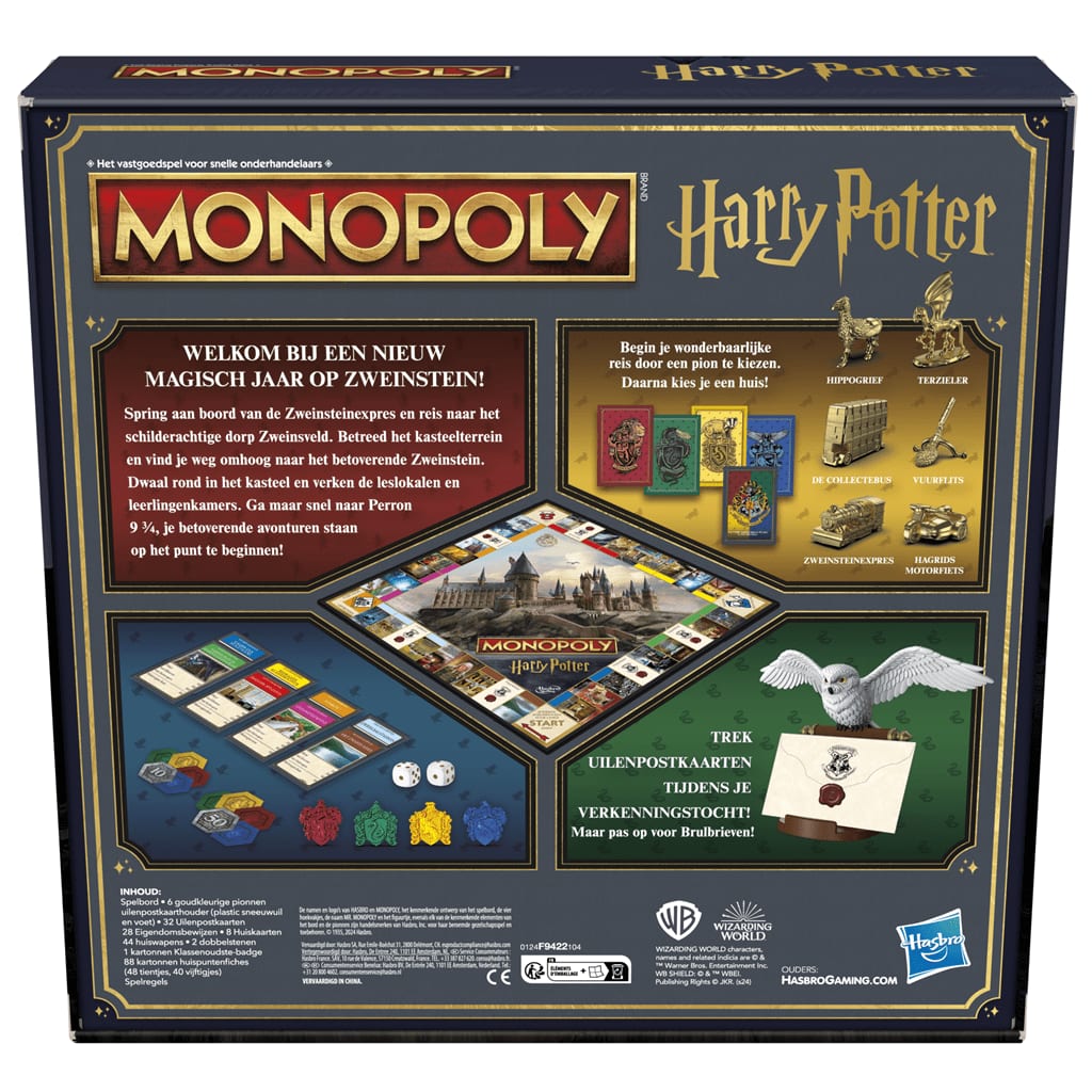 Monopoly Harry Potter (NL) 5010996260208 | Lichcards