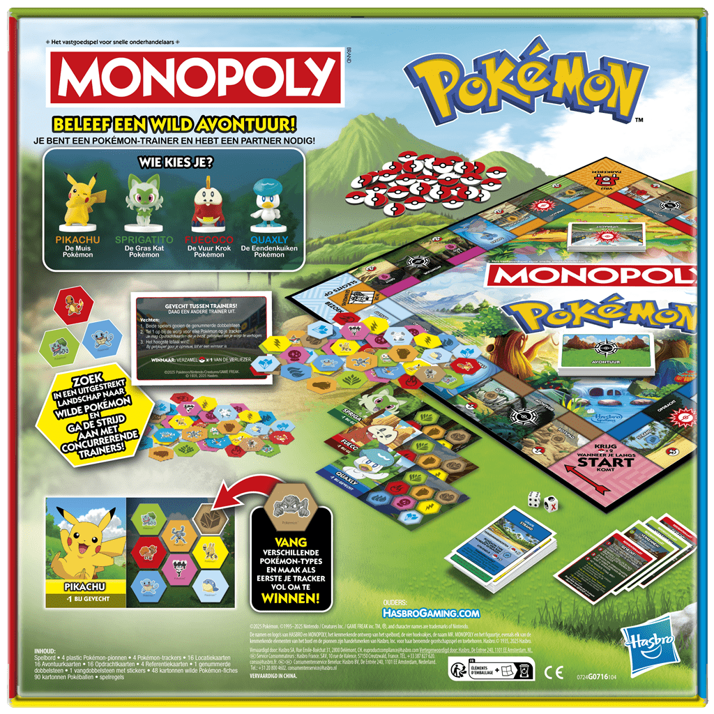 Monopoly Pokémon (NL) 5010996298584