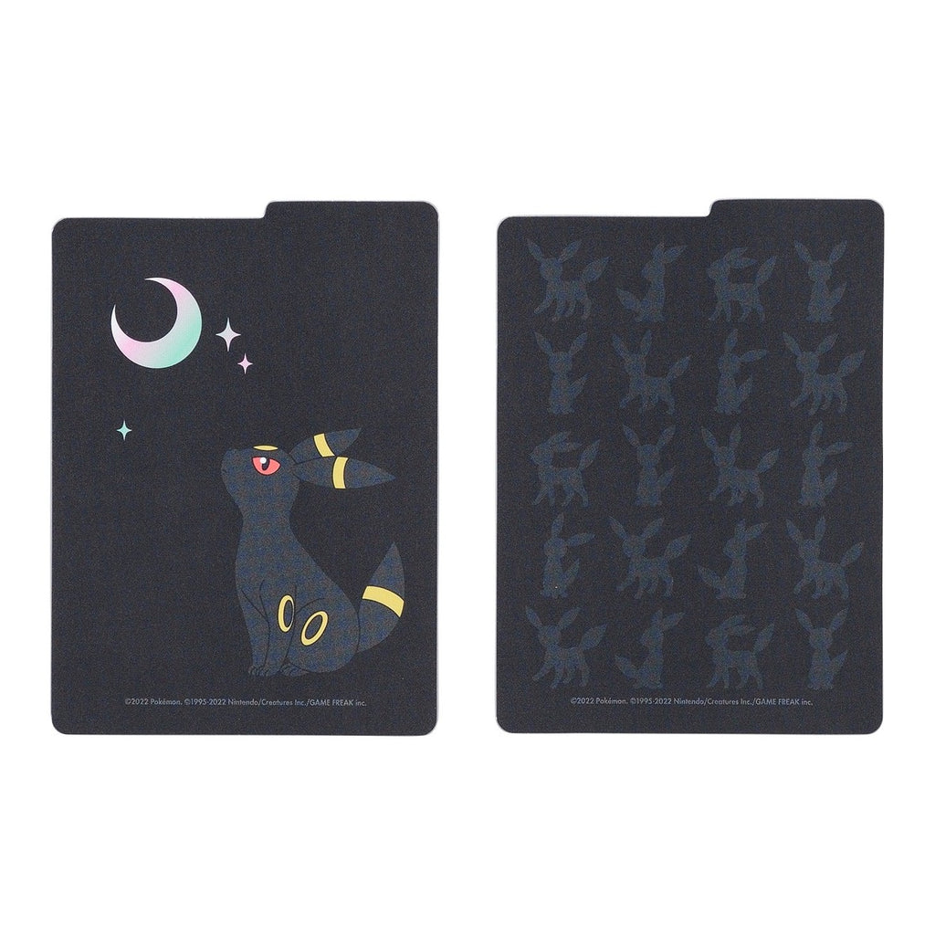 Pokémon Deckbox - Moonlight & Umbreon (Japans) – de twee meegeleverde scheidingskaarten van de deckbox (officiële afbeelding Pokémon Center Japan)