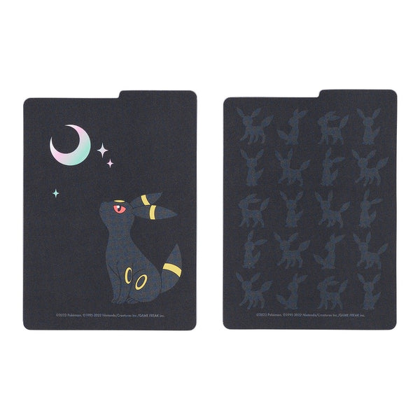 Pokémon Deckbox - Moonlight & Umbreon (Japans) – de twee meegeleverde scheidingskaarten van de deckbox (officiële afbeelding Pokémon Center Japan)