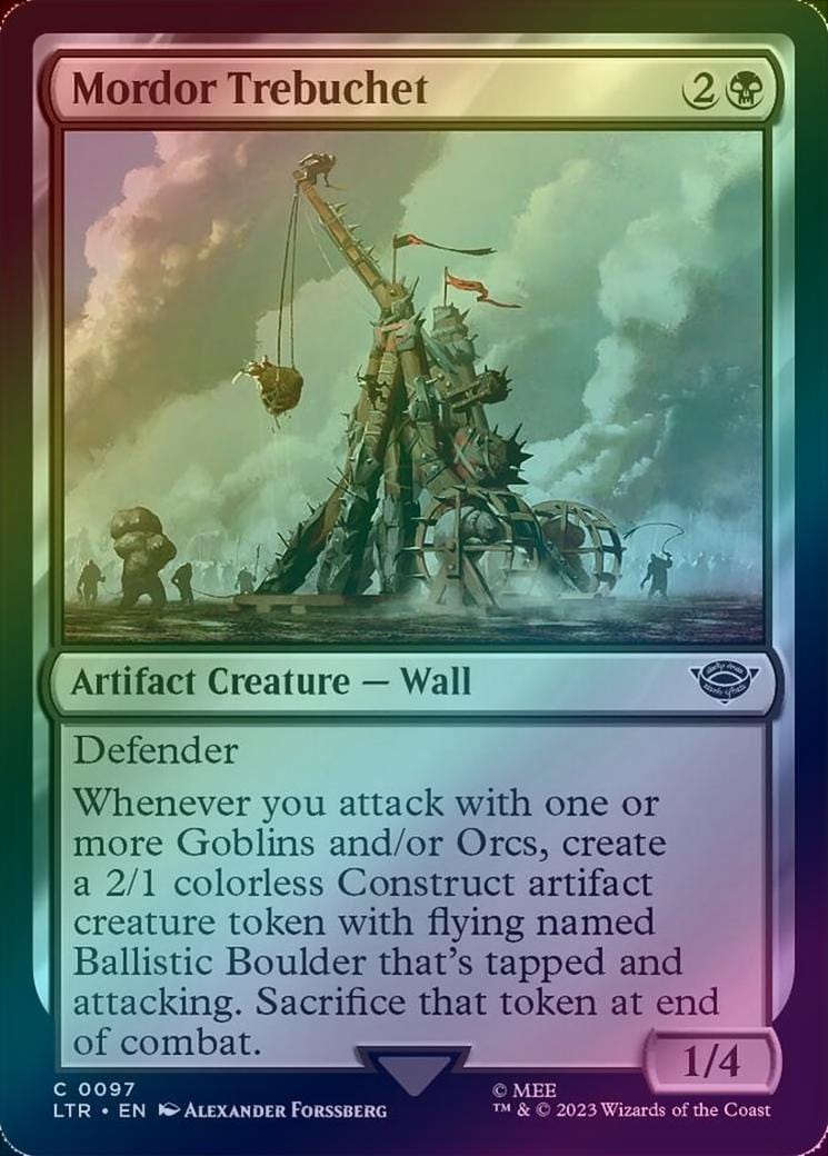 Mordor Trebuchet (Foil) (LTR)