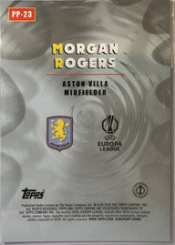 Morgan Rogers - 2025-26 Topps Chrome UEFA Club Competitions (Power Players) [PP-23] - achterkant | Lichcards